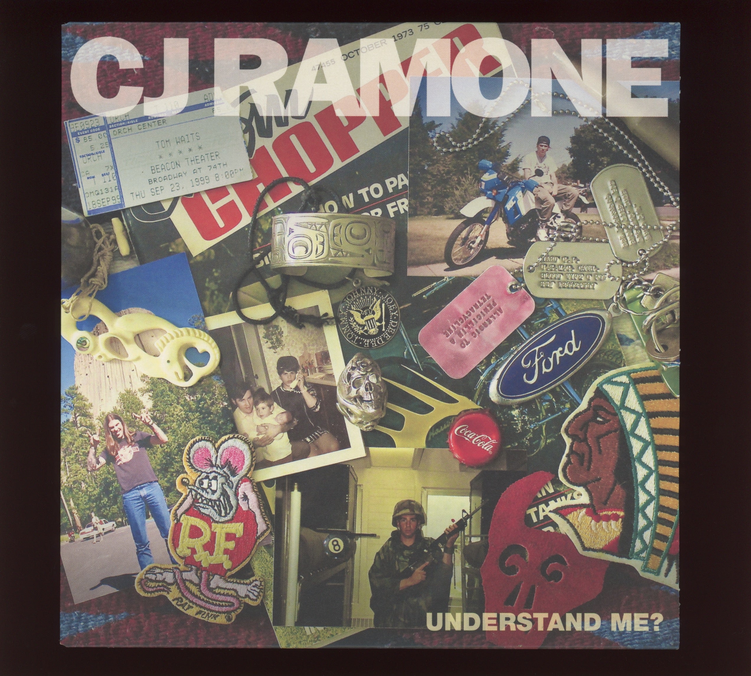 C.J. Ramone - Understand Me? on Fat Wreck Dark Green Translucent