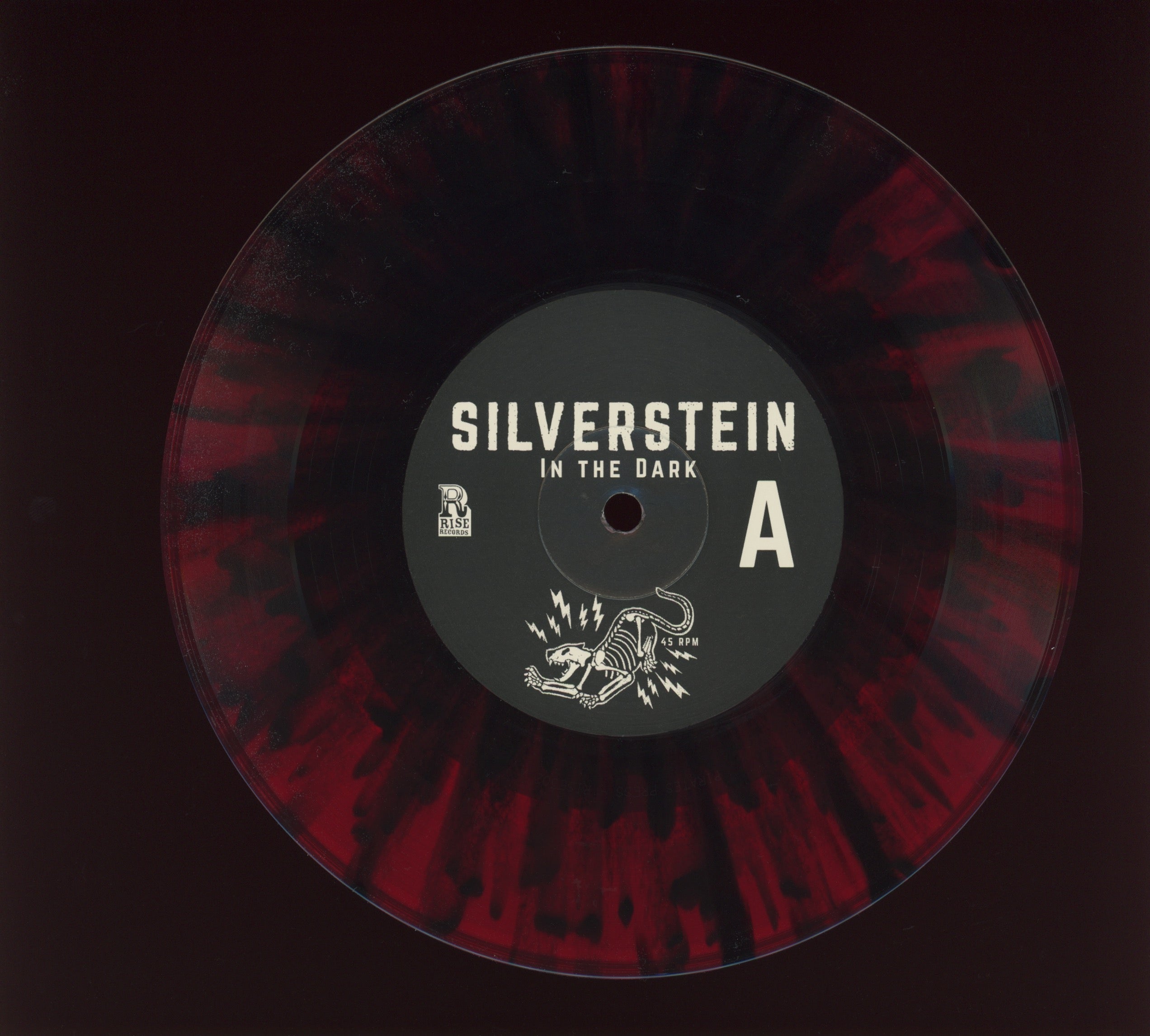 Silverstein / Senses Fail - Tour Split on Rise Pure Noise Red With Black Splatter 7"