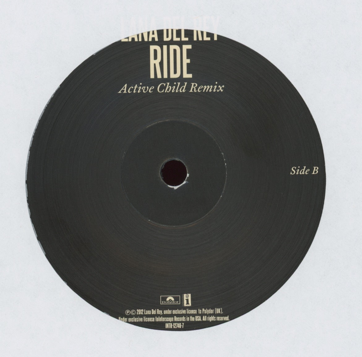 Lana Del Rey - Ride on Polydor Interscope
