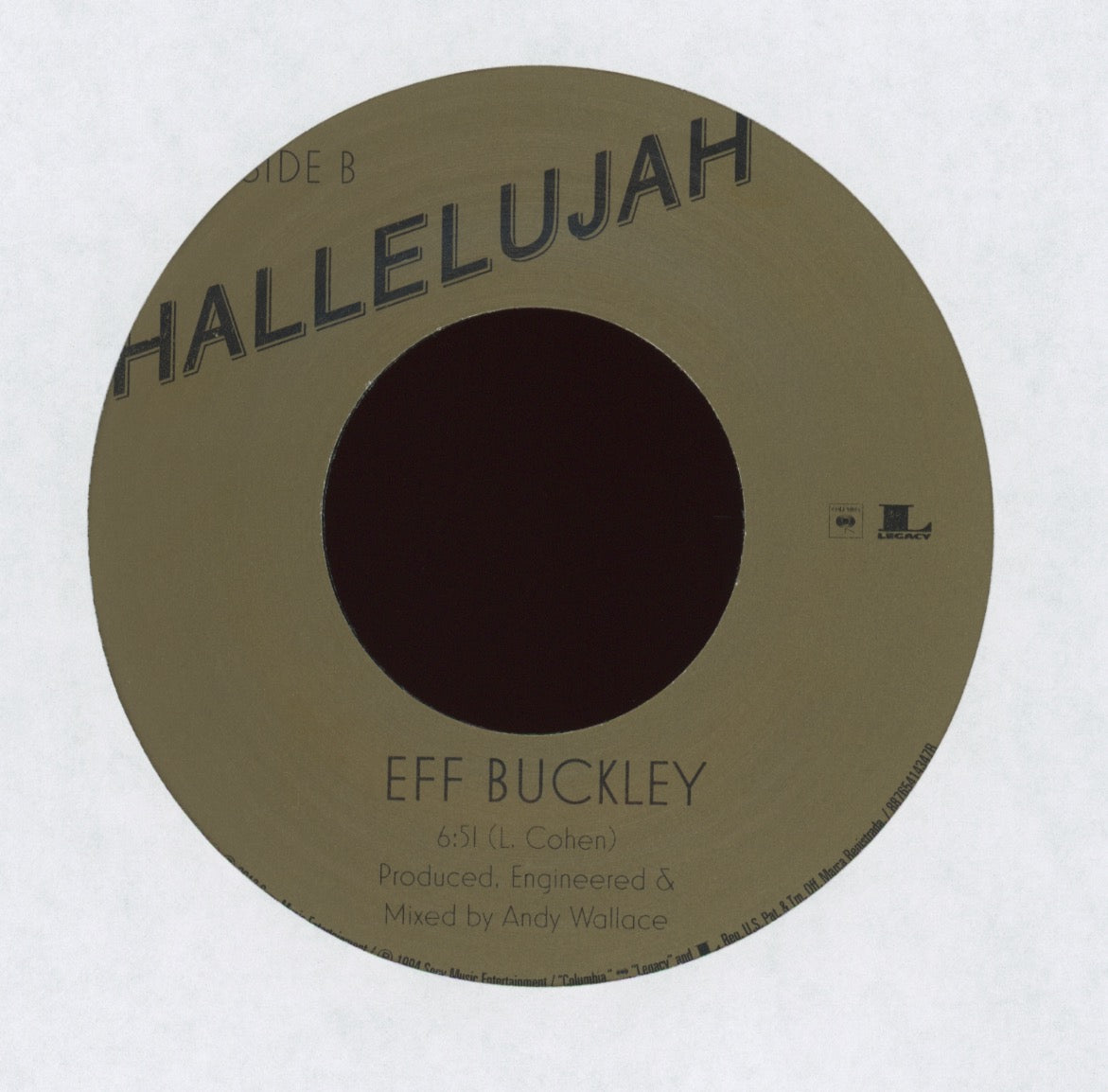 Leonard Cohen - Hallelujah on Columbia Limited Numbered