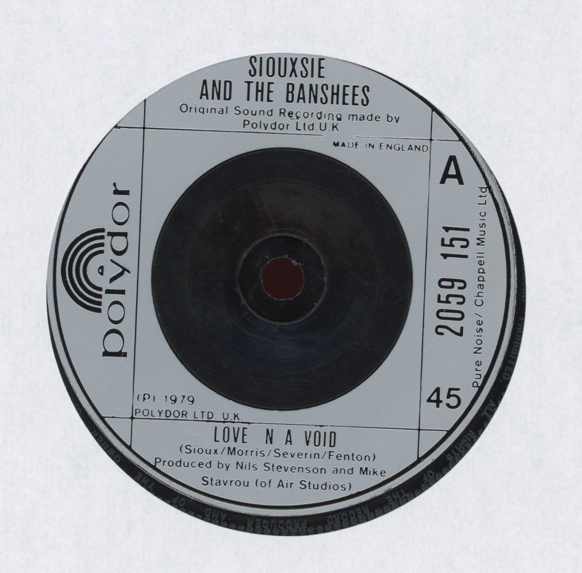 Siouxsie & The Banshees - Mittageisen on Polydor UK Press