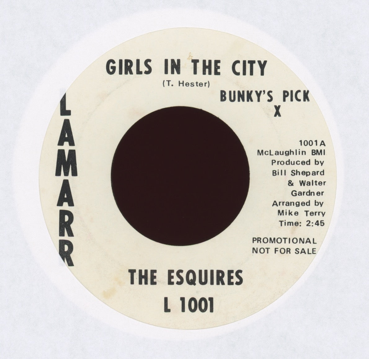 The Esquires - Girls In The City on Lamarr Promo