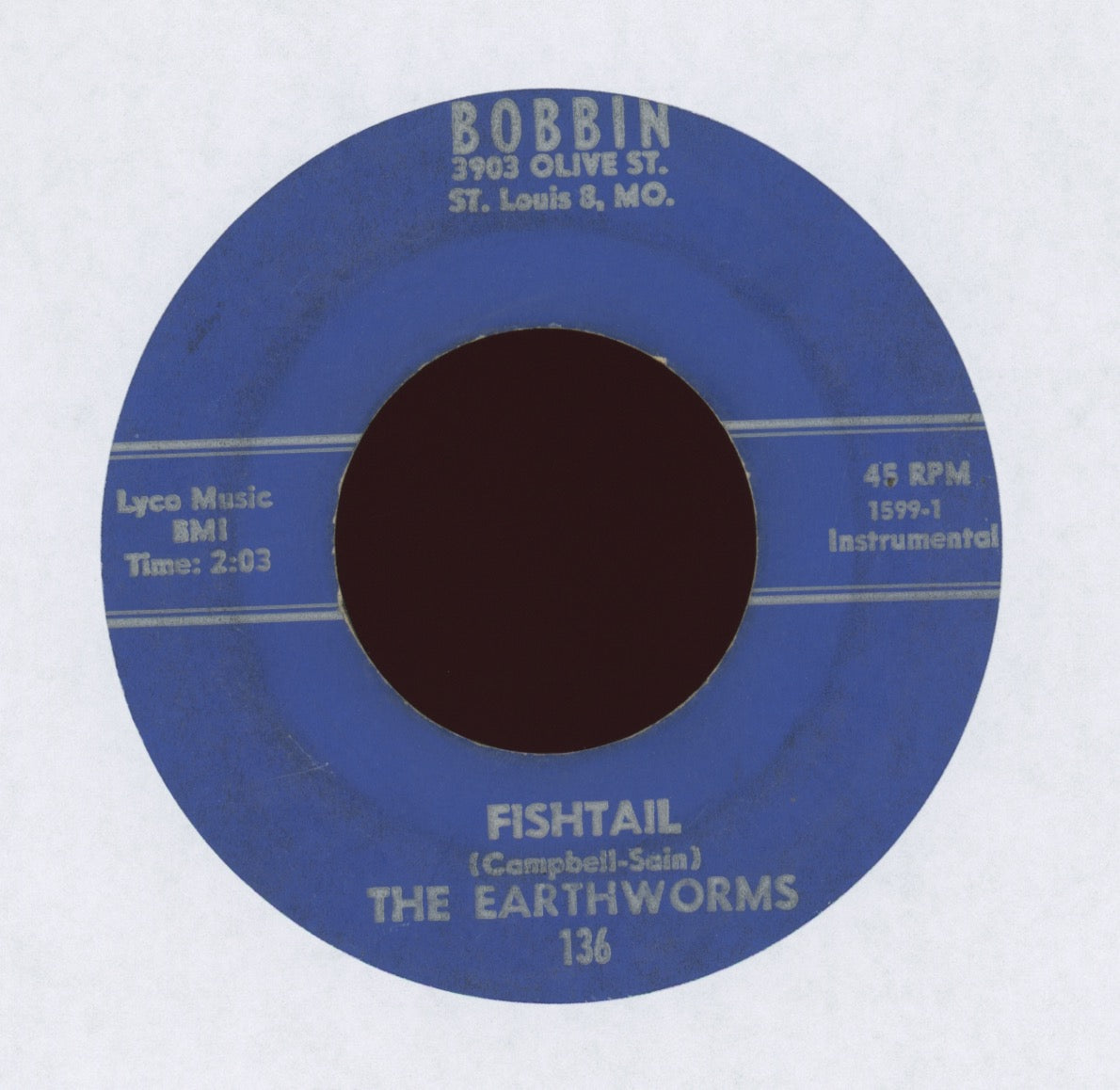 The Earthworms - Mo' Taters / Fishtail on Bobbin