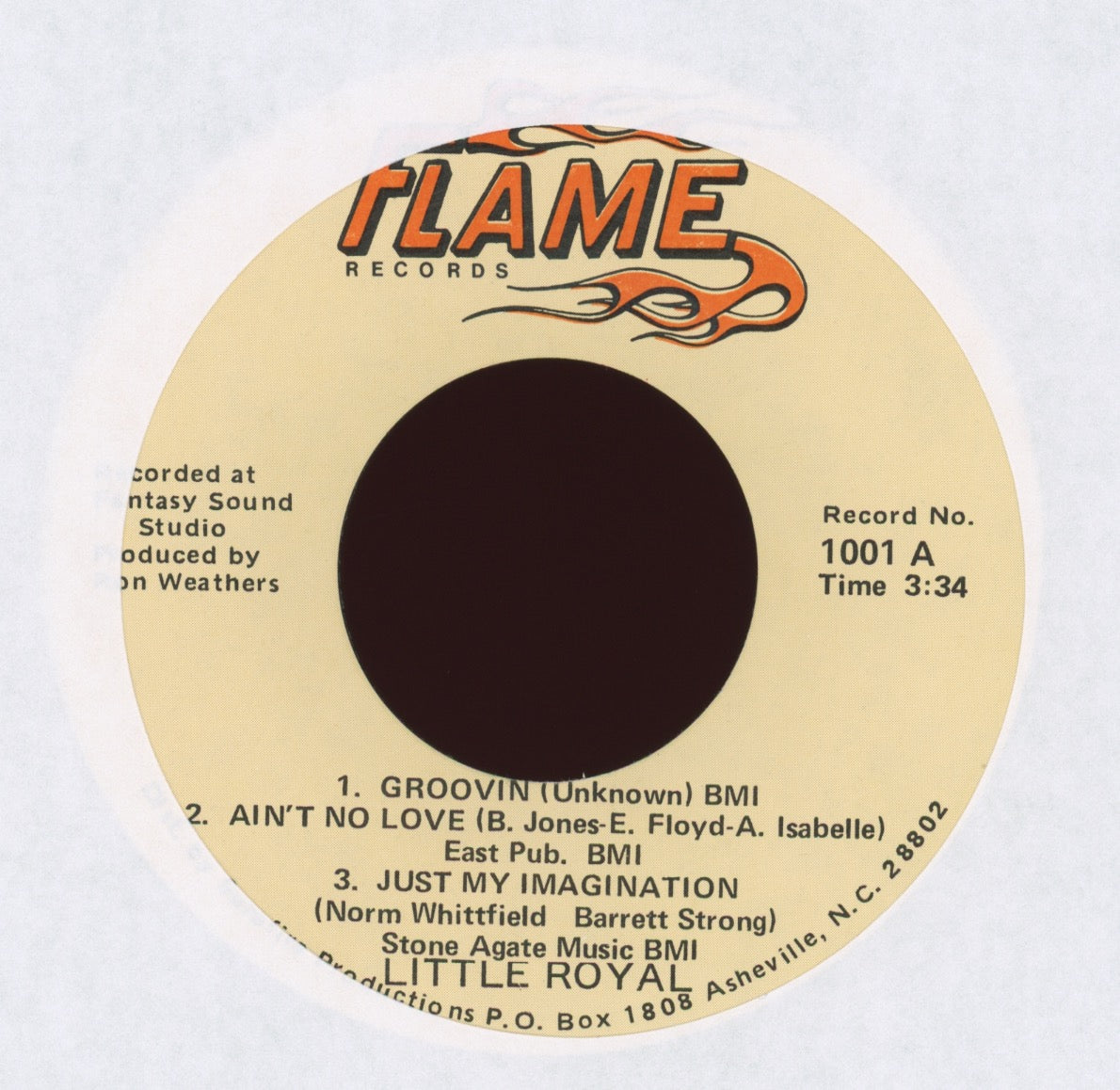 Little Royal - Groovin on Flame