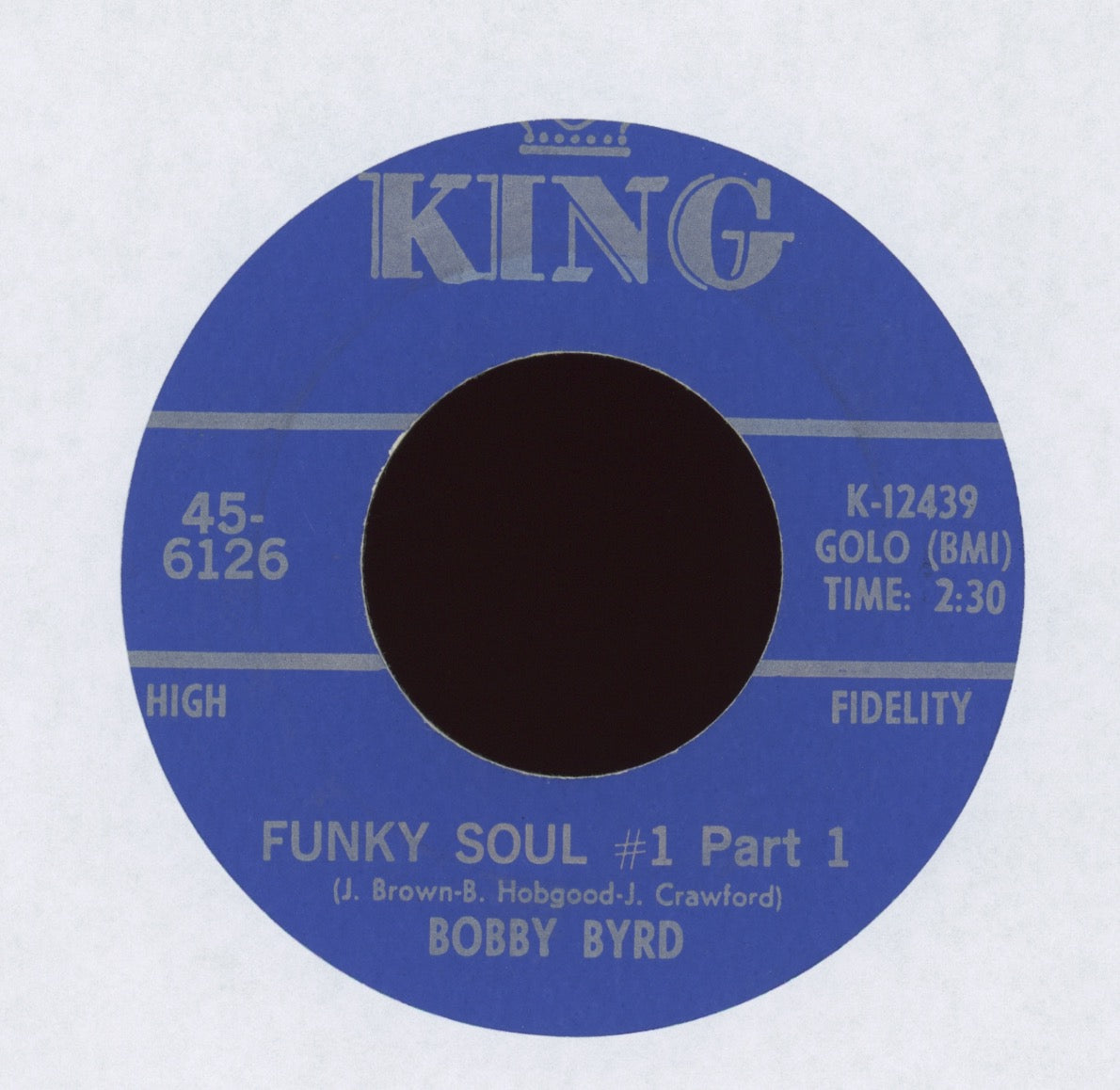 Bobby Byrd - Funky Soul #1 on King