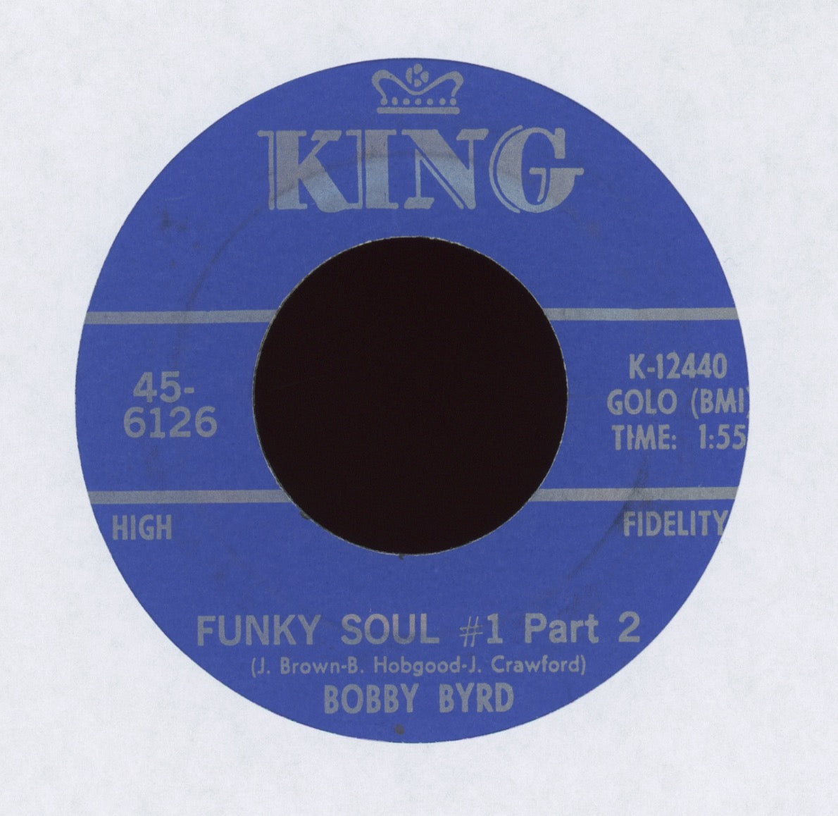 Bobby Byrd - Funky Soul #1 on King