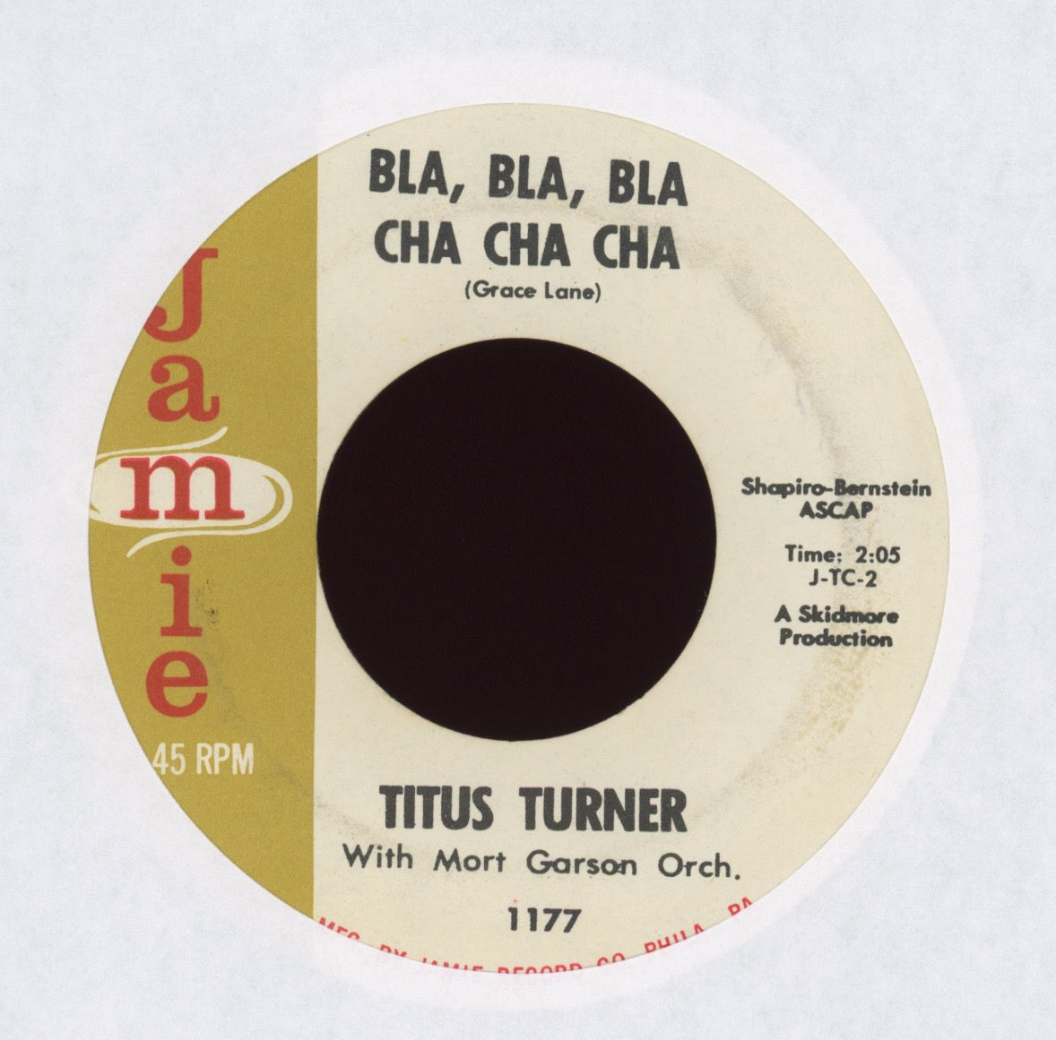 Titus Turner - Bla, Bla, Bla Cha Cha Cha on Jamie