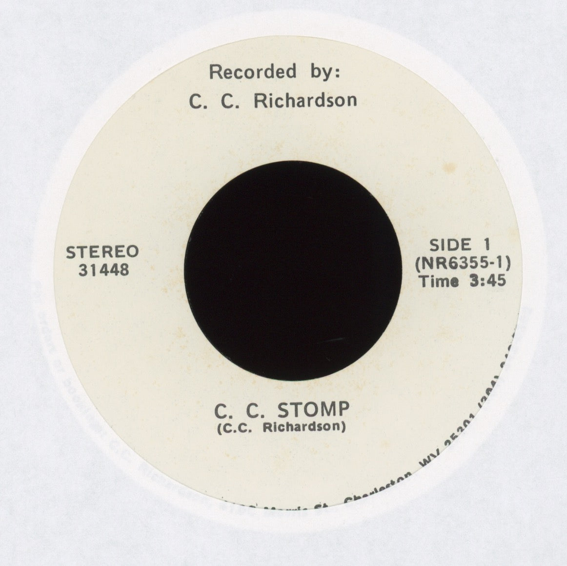 C.C. Richardson - C.C. Stomp Private Press