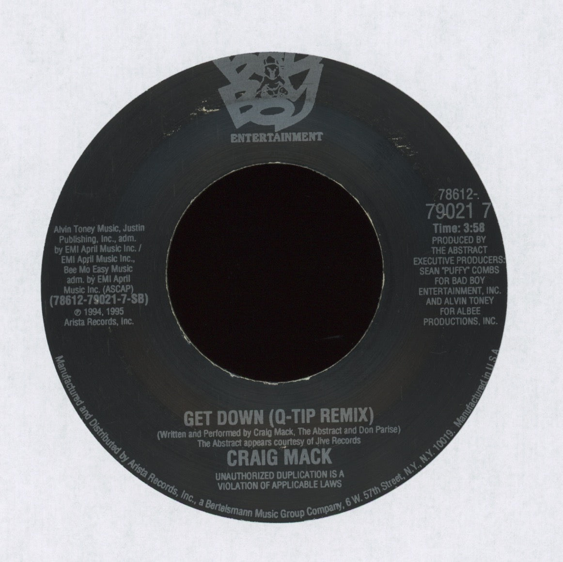 Craig Mack - Get Down on Bad Boy