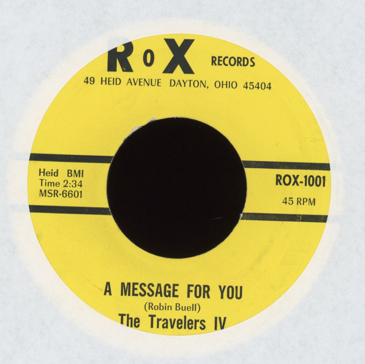 The Travelers - A Message For You on Rox