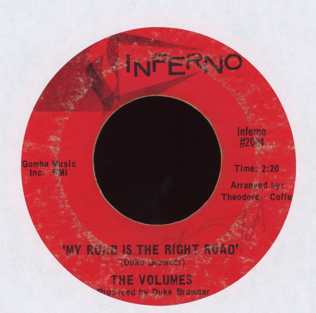 The Volumes - My Road Is The Right Road on Inferno