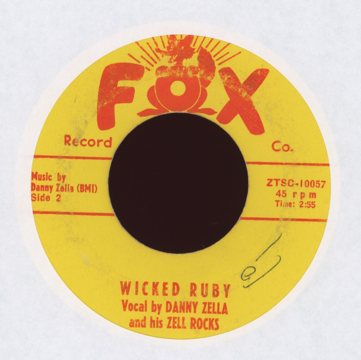 Danny Zella And His Zell Rocks - Wicked Ruby on Fox