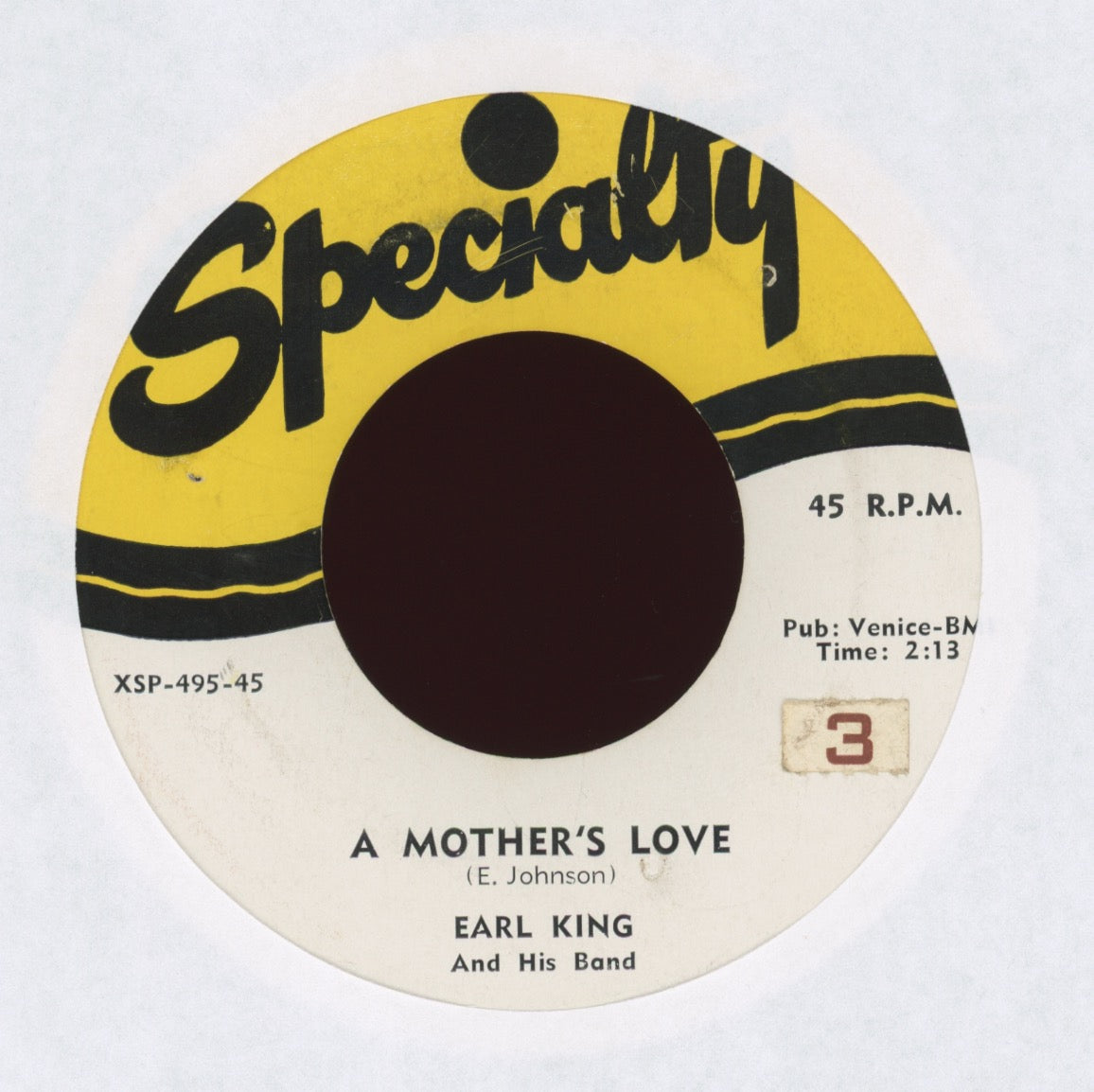 Earl King And His Band - I'm Your Best Bet, Baby on Specialty