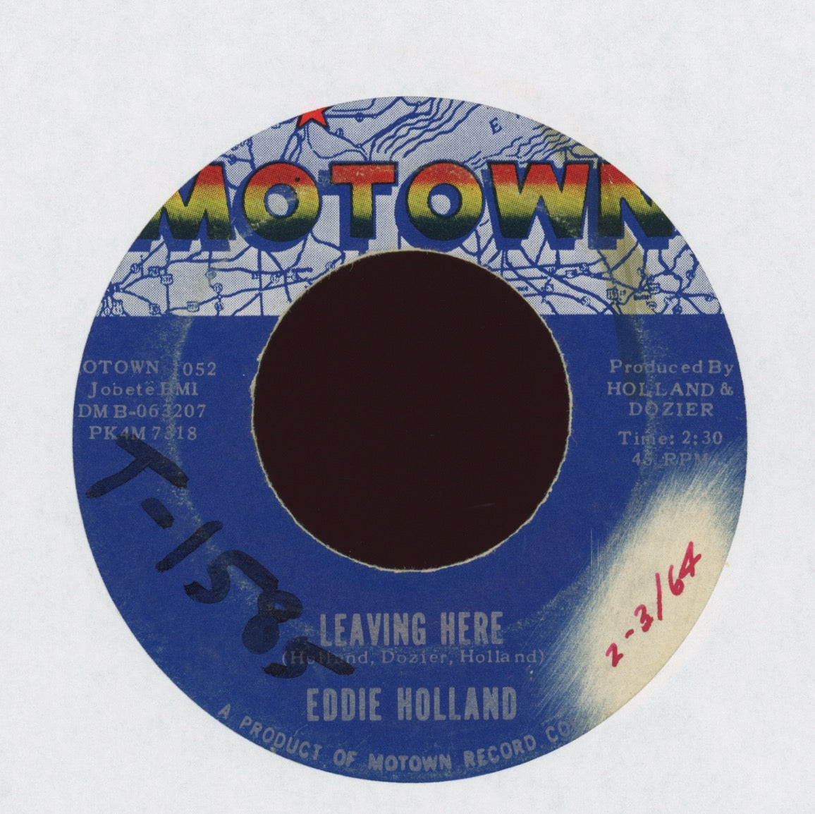 Edward Holland, Jr. - Leaving Here on Motown