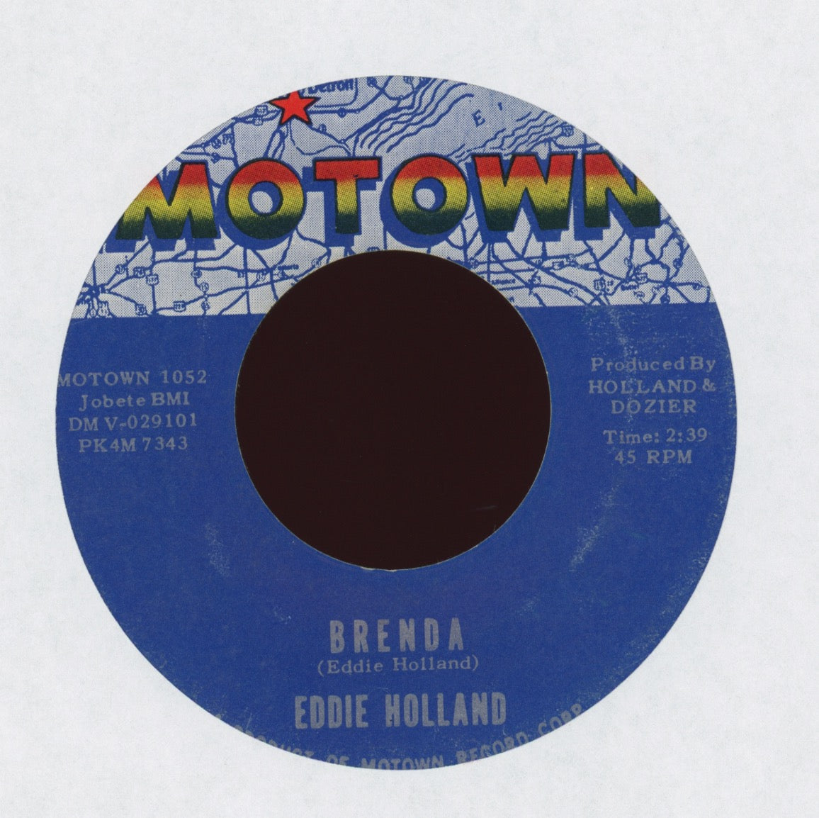 Edward Holland, Jr. - Leaving Here on Motown