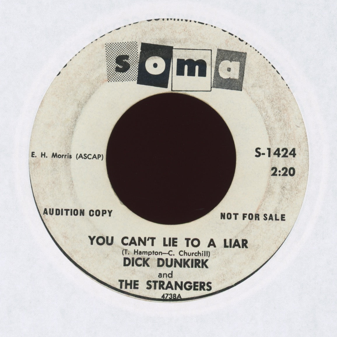 Dick Dunkirk - You Can't Lie To A Liar on Soma Promo