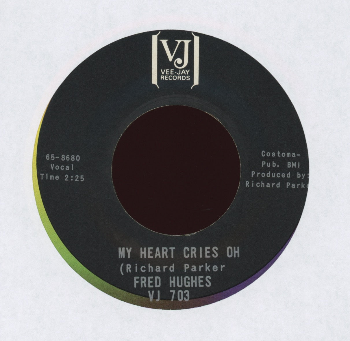 Fred Hughes - You Can't Take It Away on Vee Jay