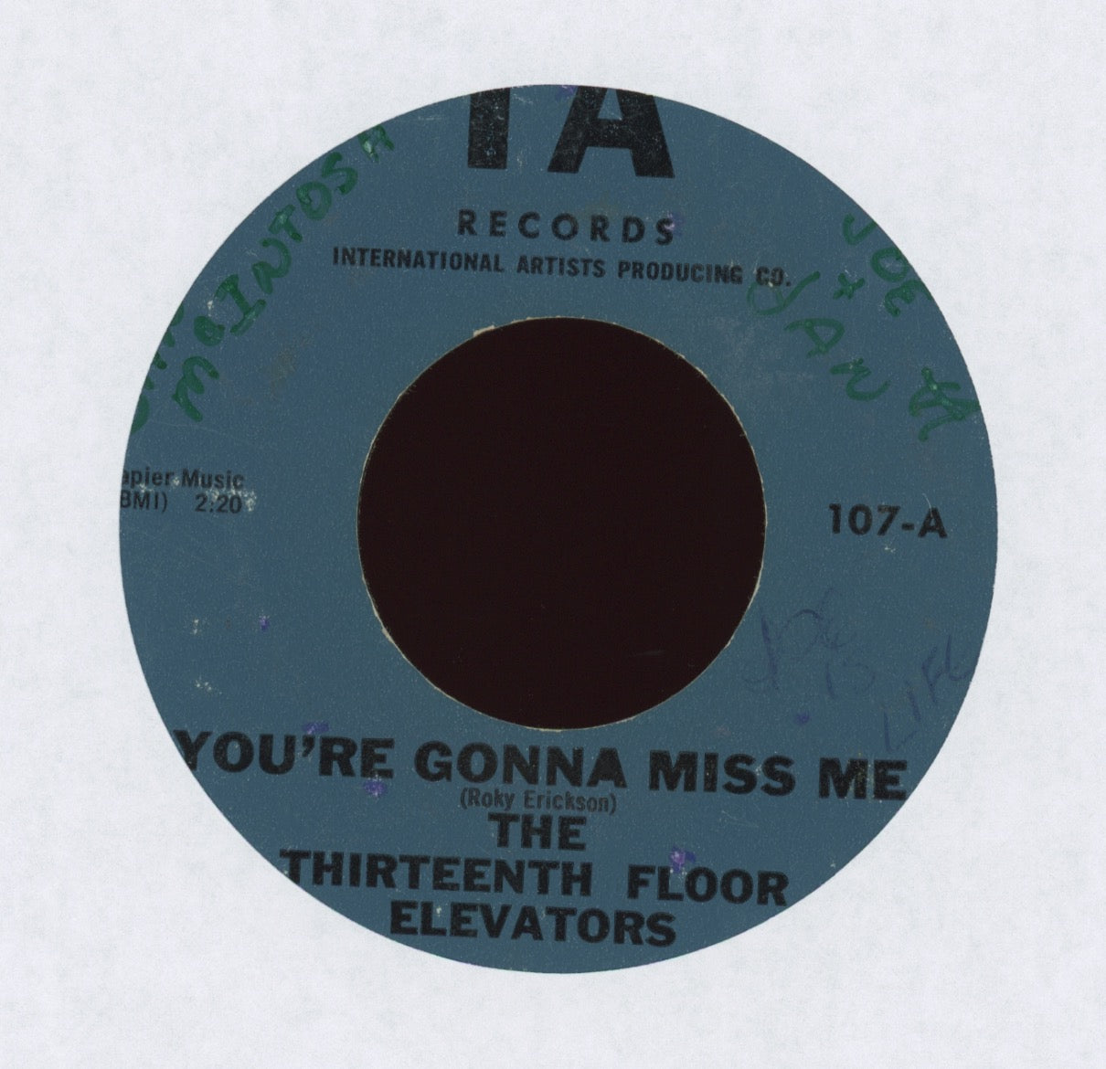 13th Floor Elevators - You're Gonna Miss Me on IA