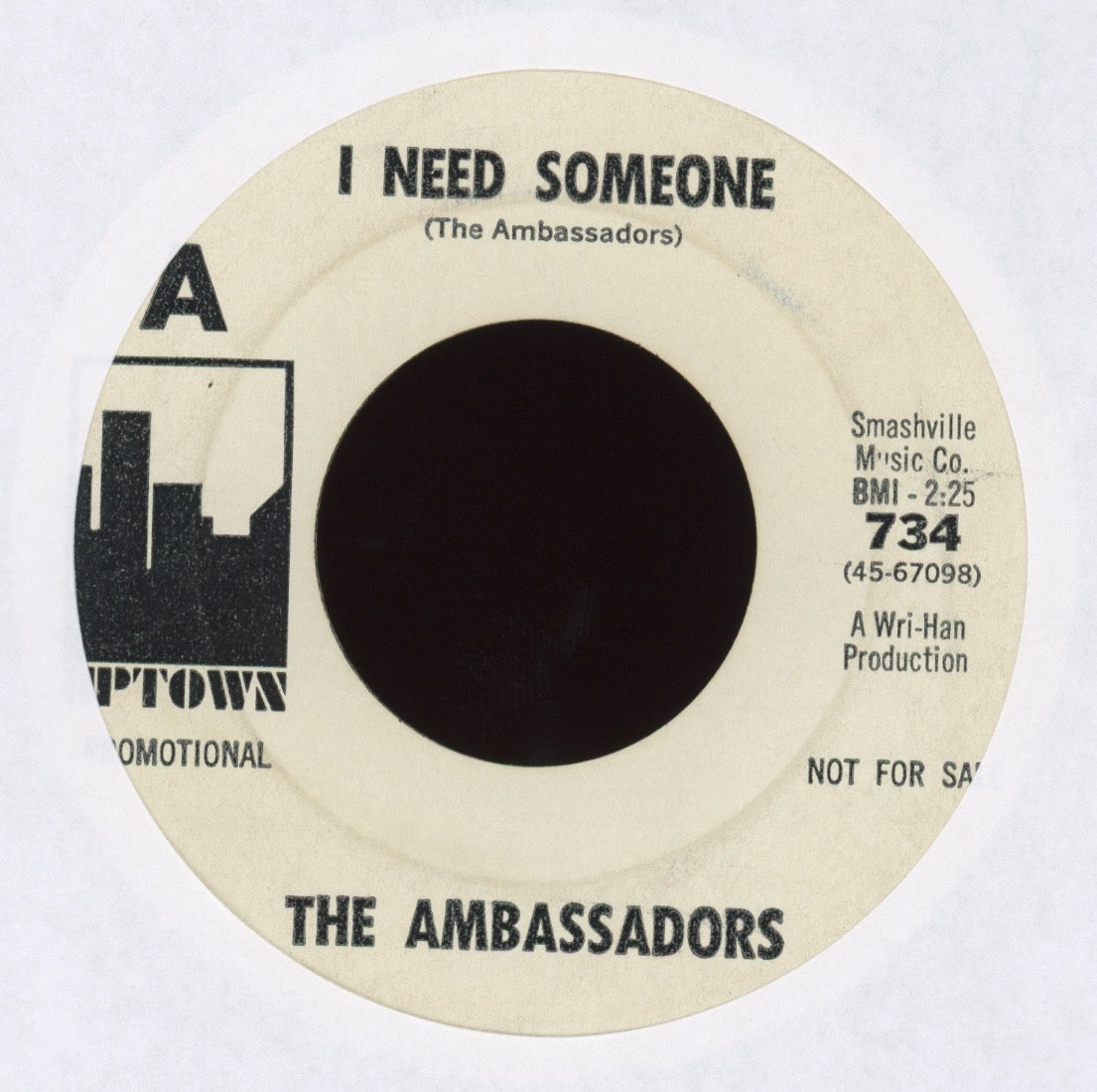 The Ambassadors - I Need Someone on Uptown Promo