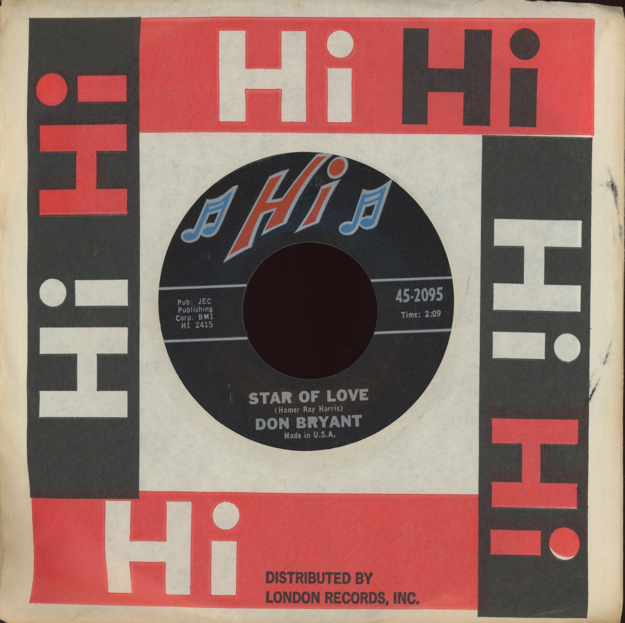 Don Bryant - Don't Turn Your Back On Me on Hi