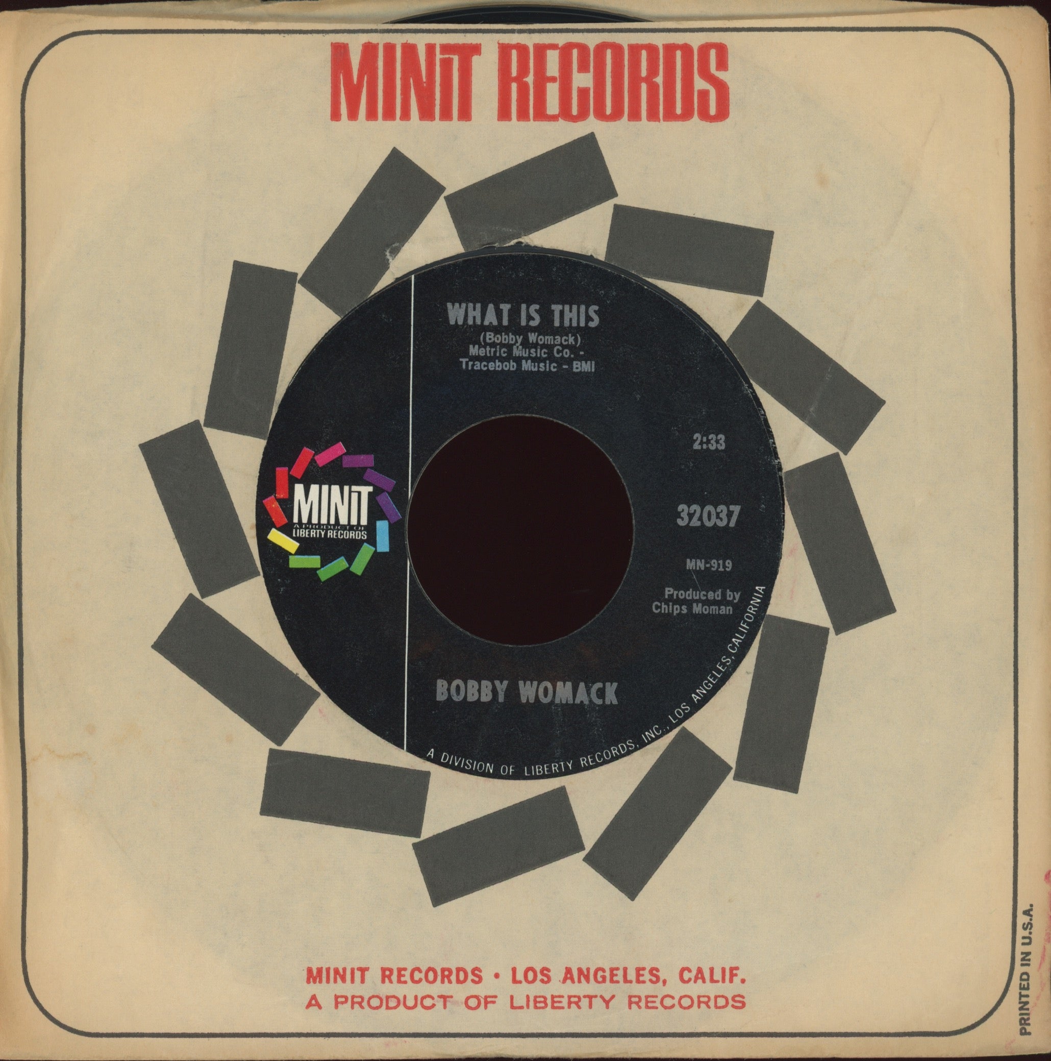 Bobby Womack - What Is This on Minit