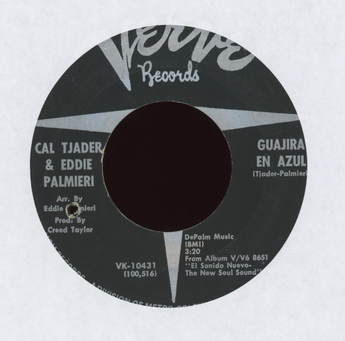 Cal Tjader - Modesty/Guajira En Azul on Verve