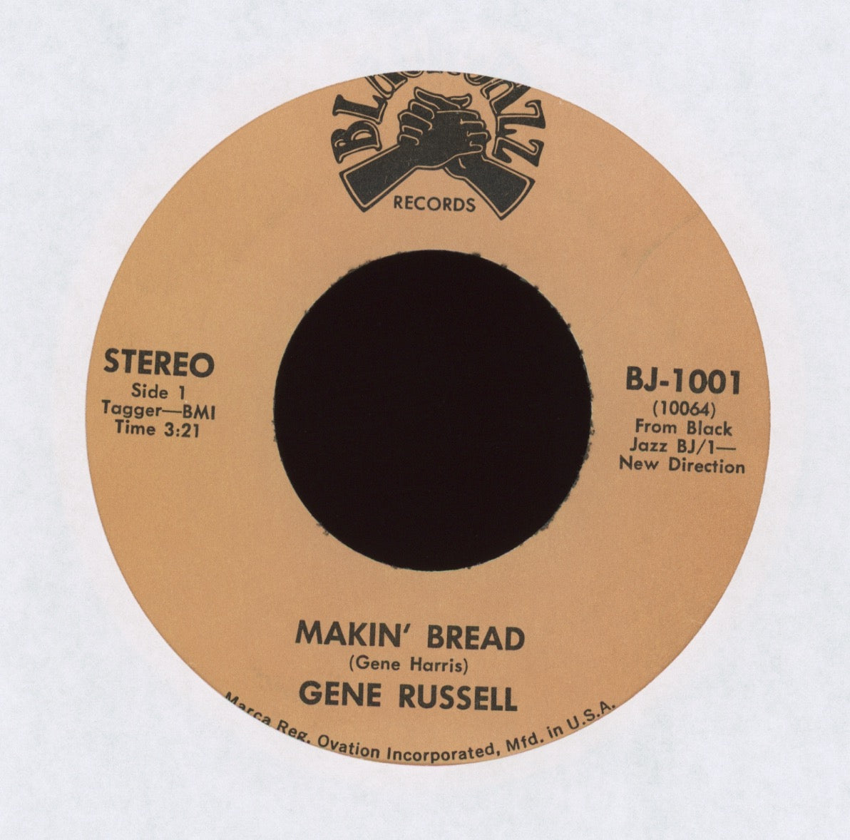 Gene Russell - Makin' Bread on Black Jazz