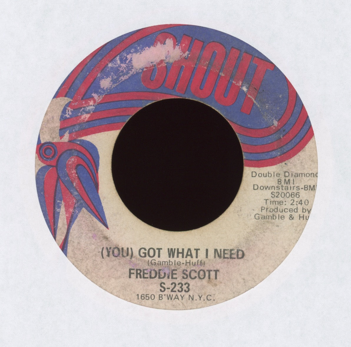 Freddie Scott - (You) Got What I Need on Shout