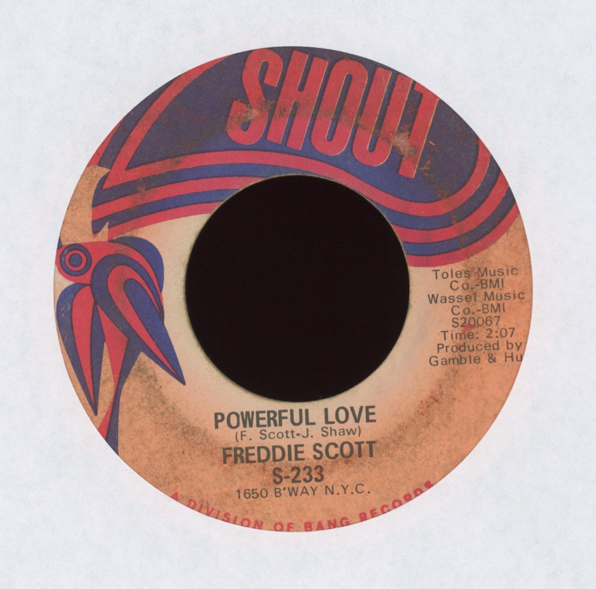 Freddie Scott - (You) Got What I Need on Shout