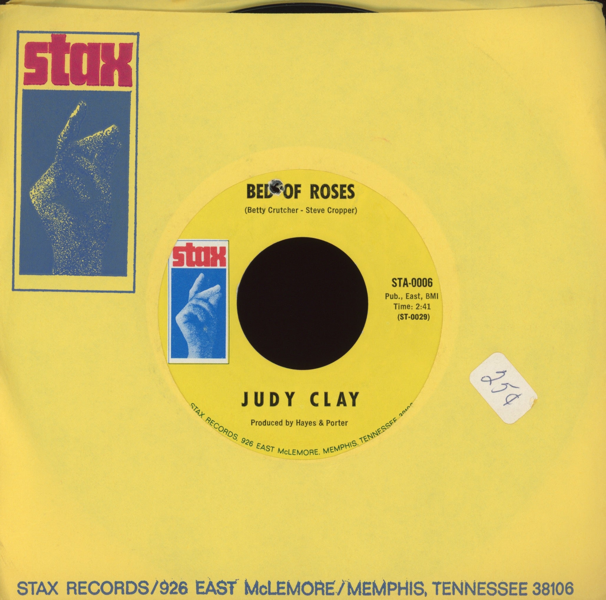 Judy Clay - Bed Of Roses on Stax