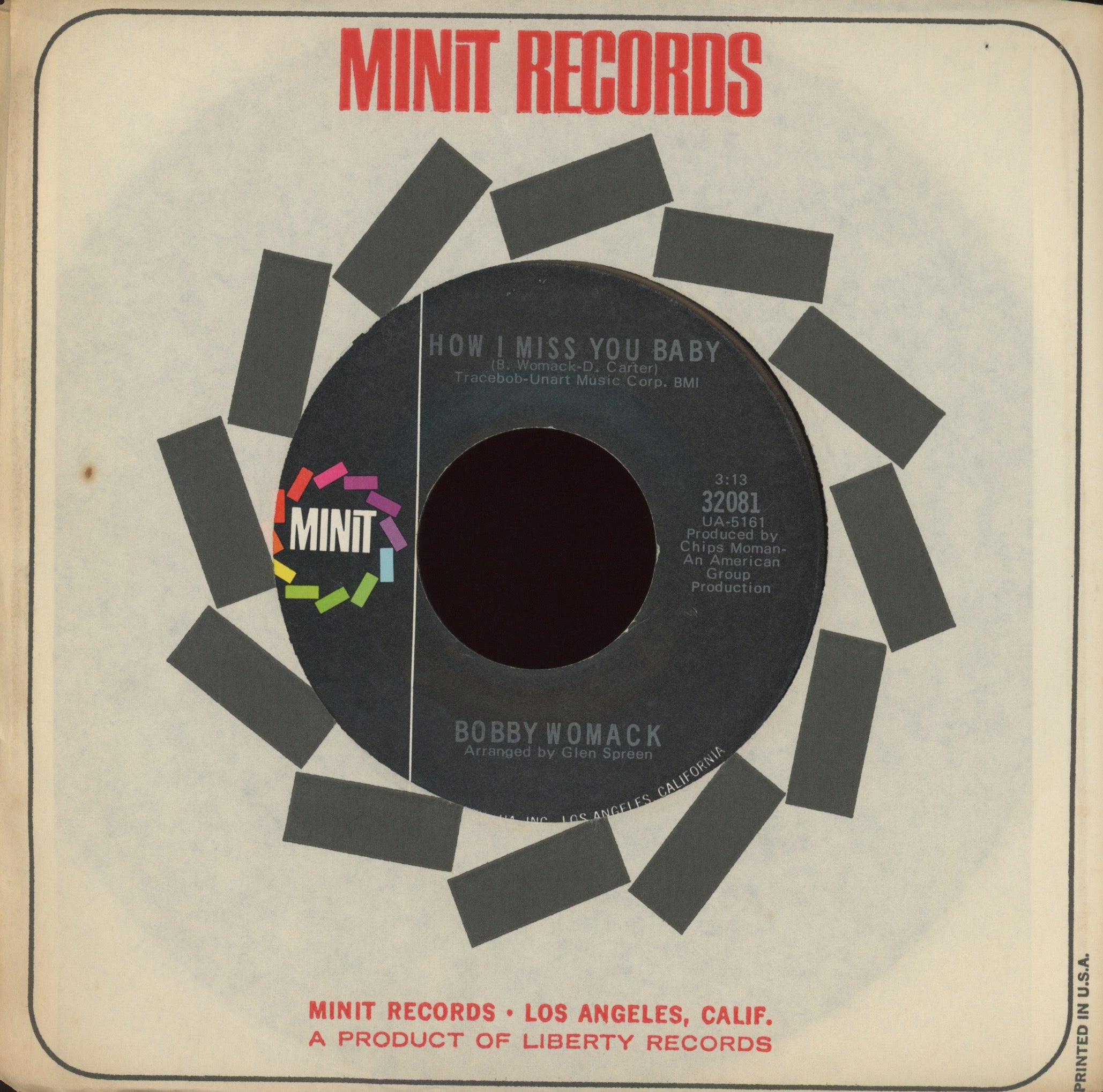 Bobby Womack - Tried And Convicted on Minit