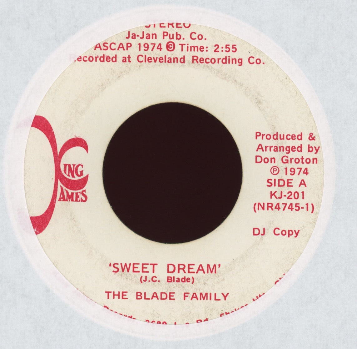 The Blade Family - My Baby's Gone on King James Promo