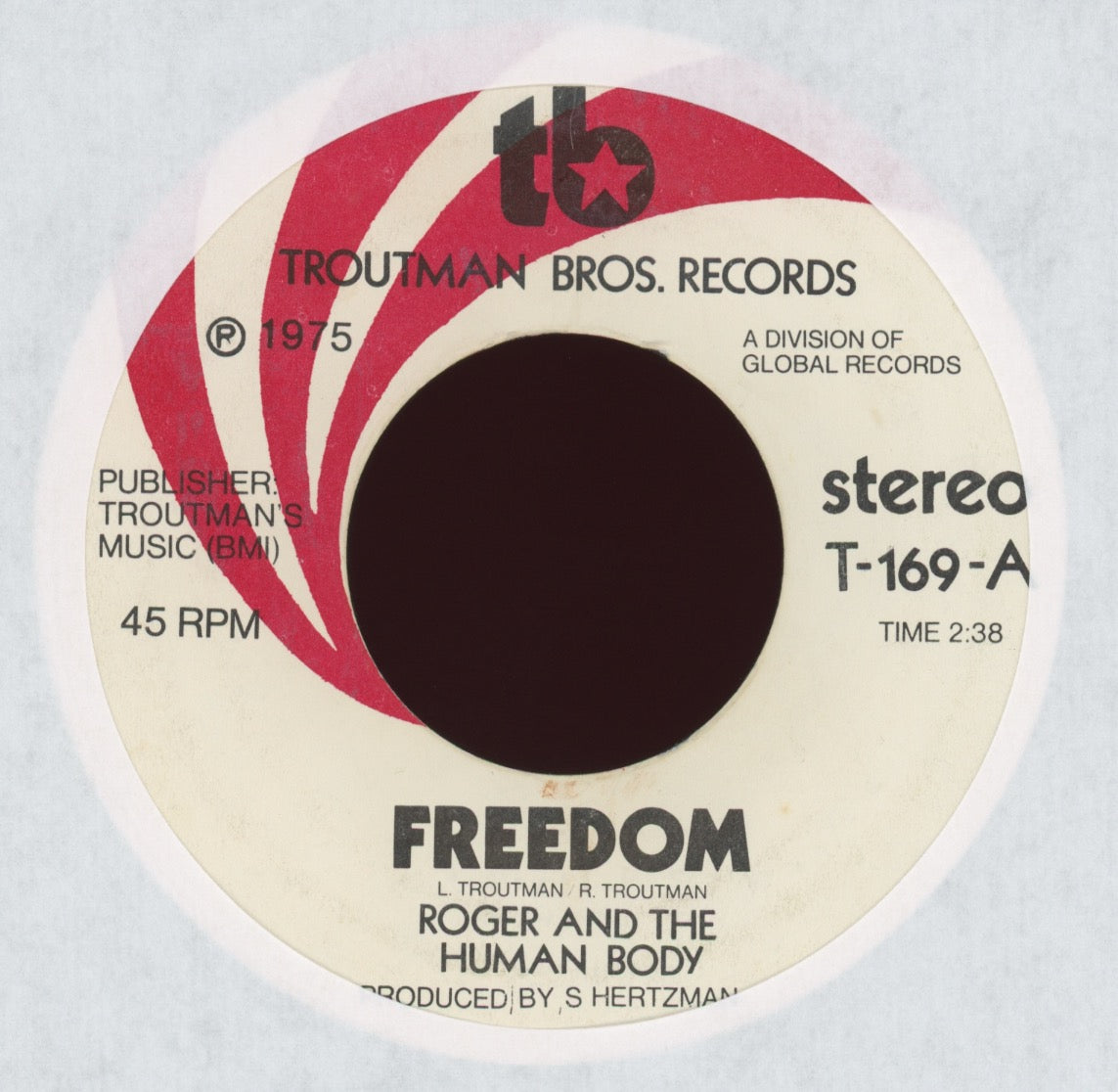 Roger & The Human Body - Freedom on Troutman Bros.