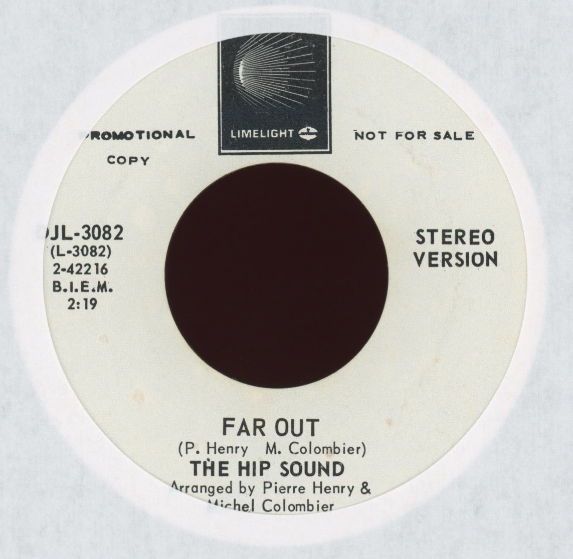 The Hip Sound - Far Out on Limelight Promo