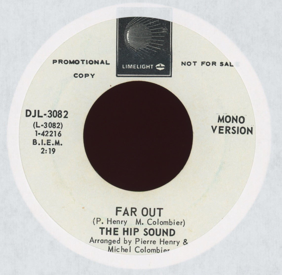 The Hip Sound - Far Out on Limelight Promo