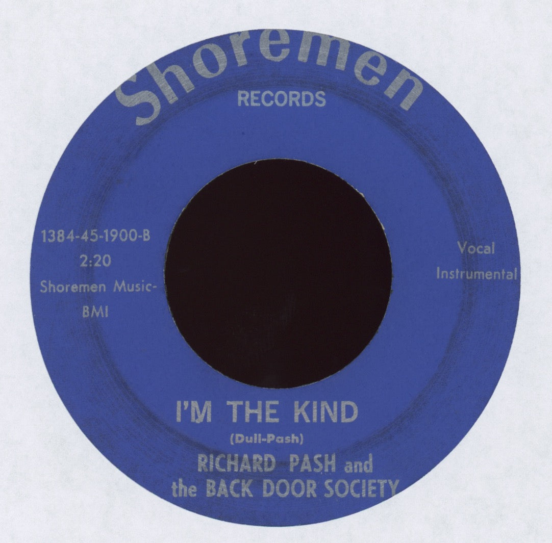 Richard Pash - I'm the Kind on Shoremen
