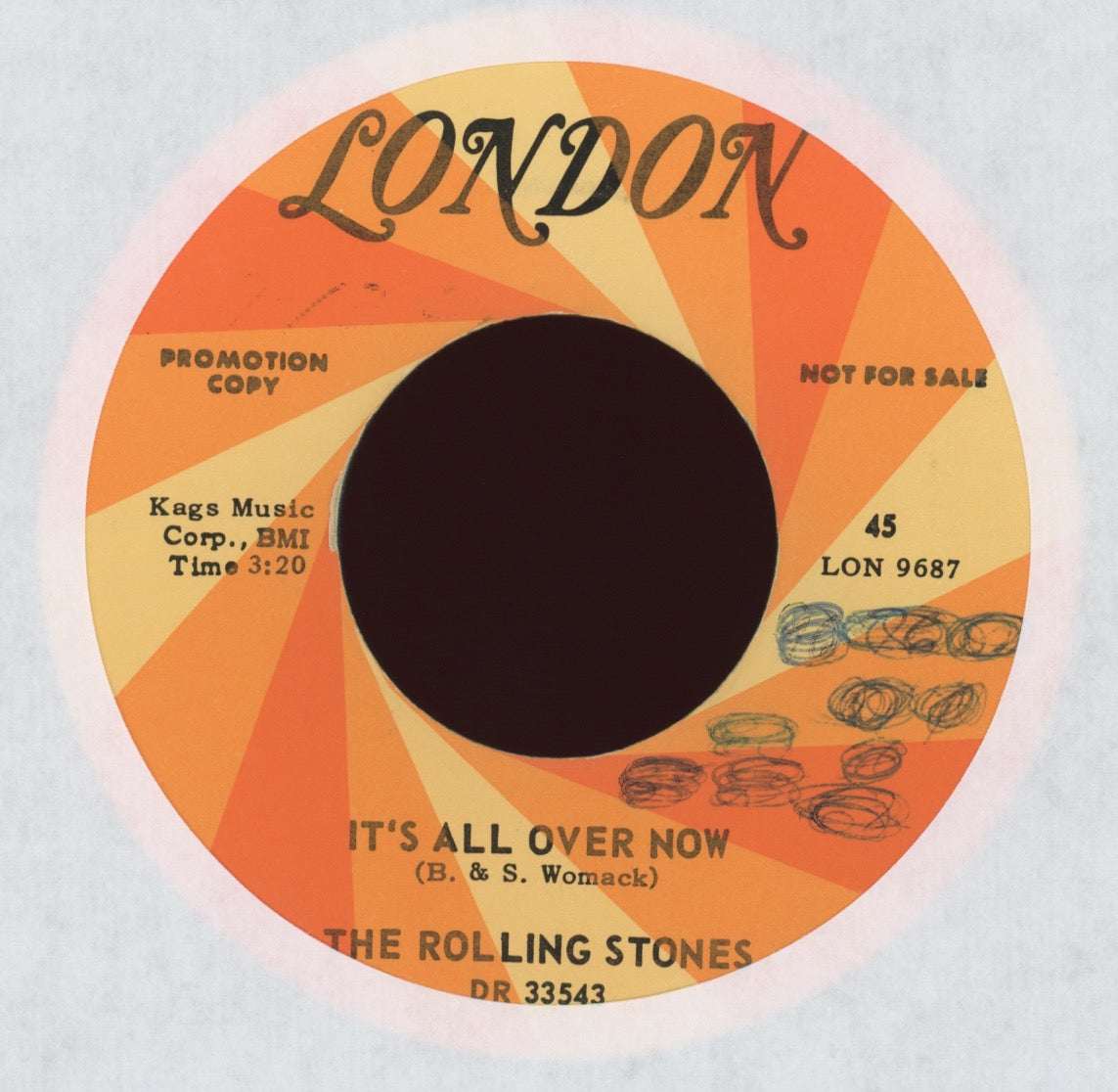 The Rolling Stones - It's All Over Now on London Promo