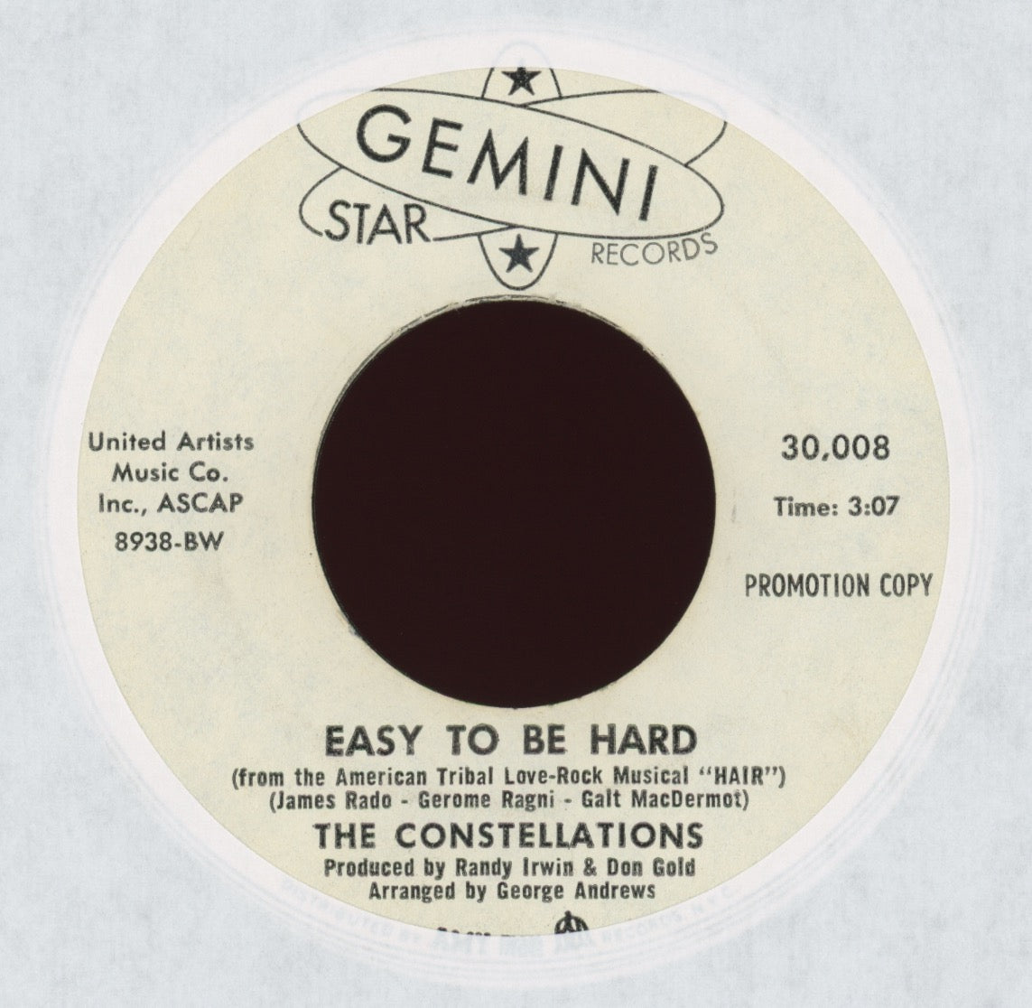 The Constellations - Easy To Be Hard on Gemini Promo