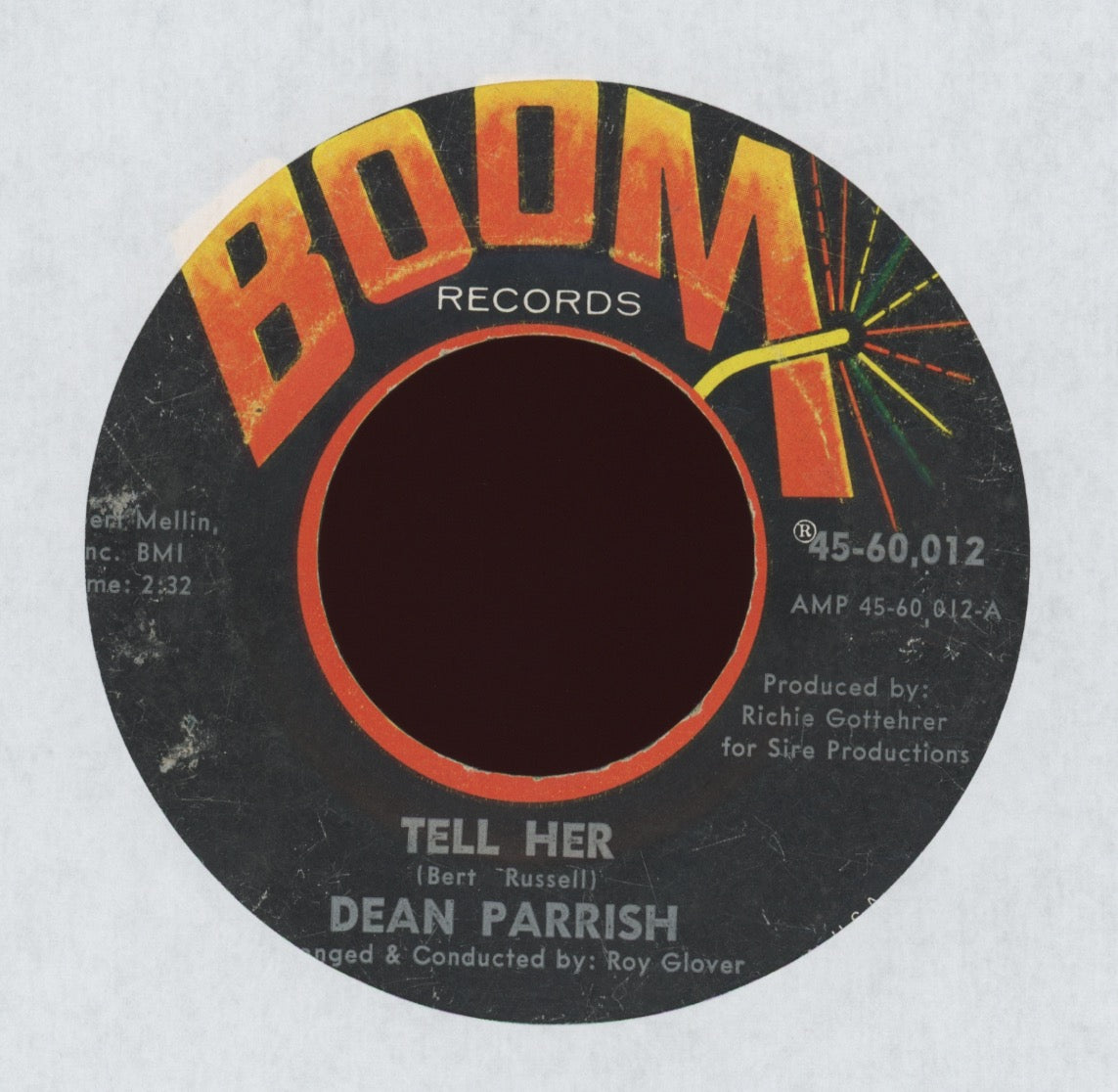 Dean Parrish - Tell Her on Boom
