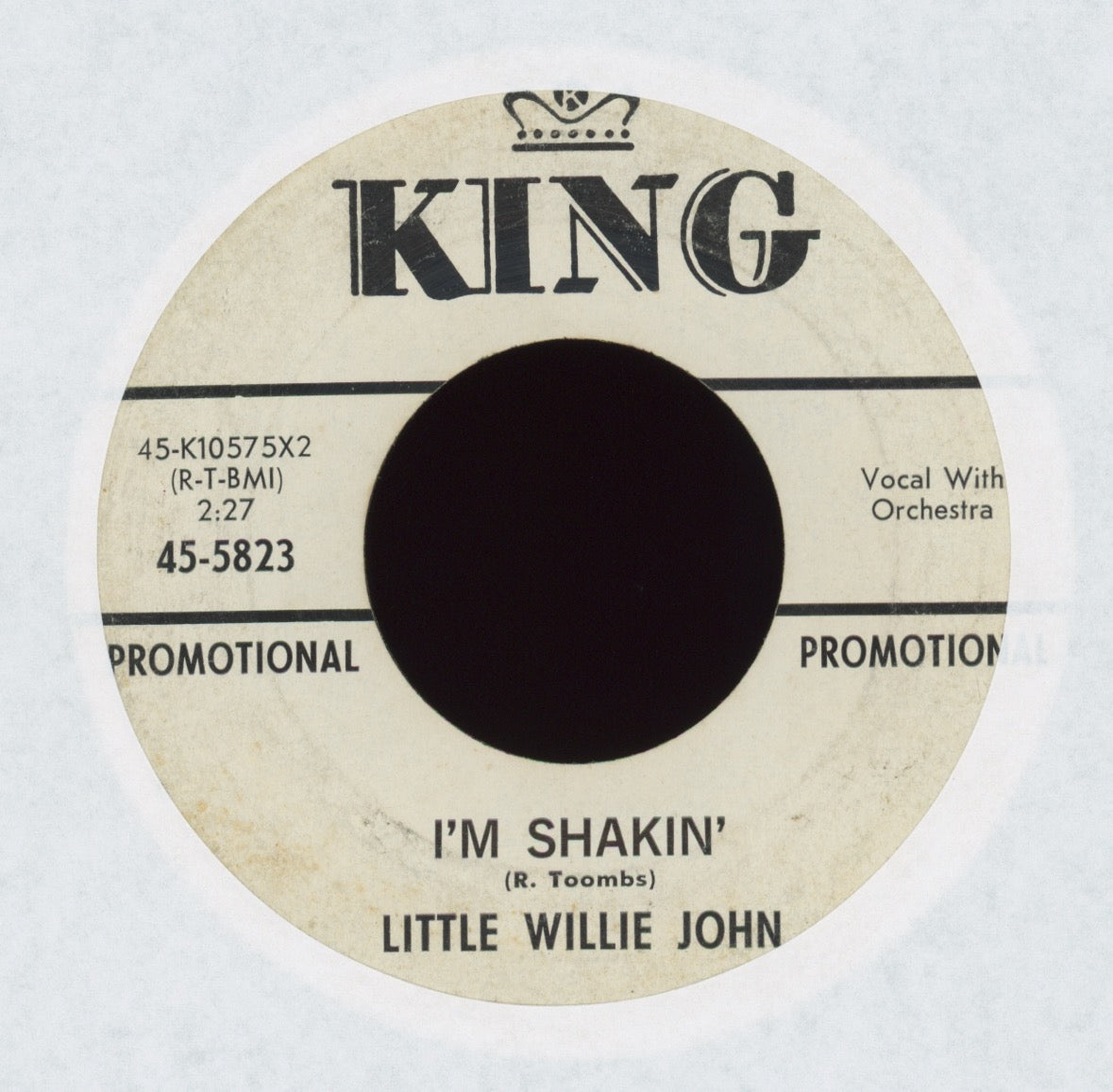 Little Willie John - I'm Shakin' / Person To Person on King Promo