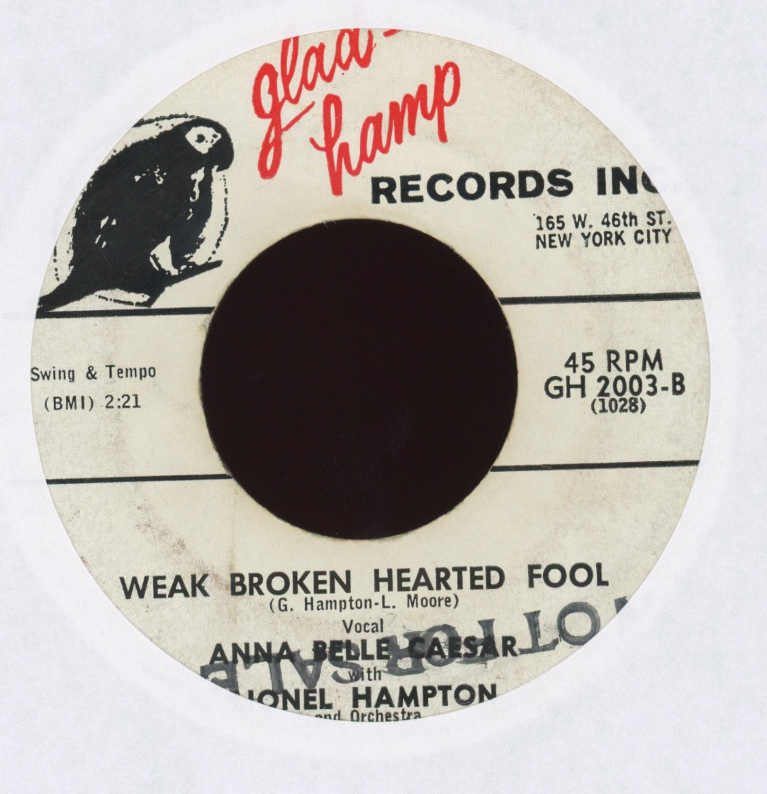 Anna Belle Caesar - Little Annie on Glad Hamp