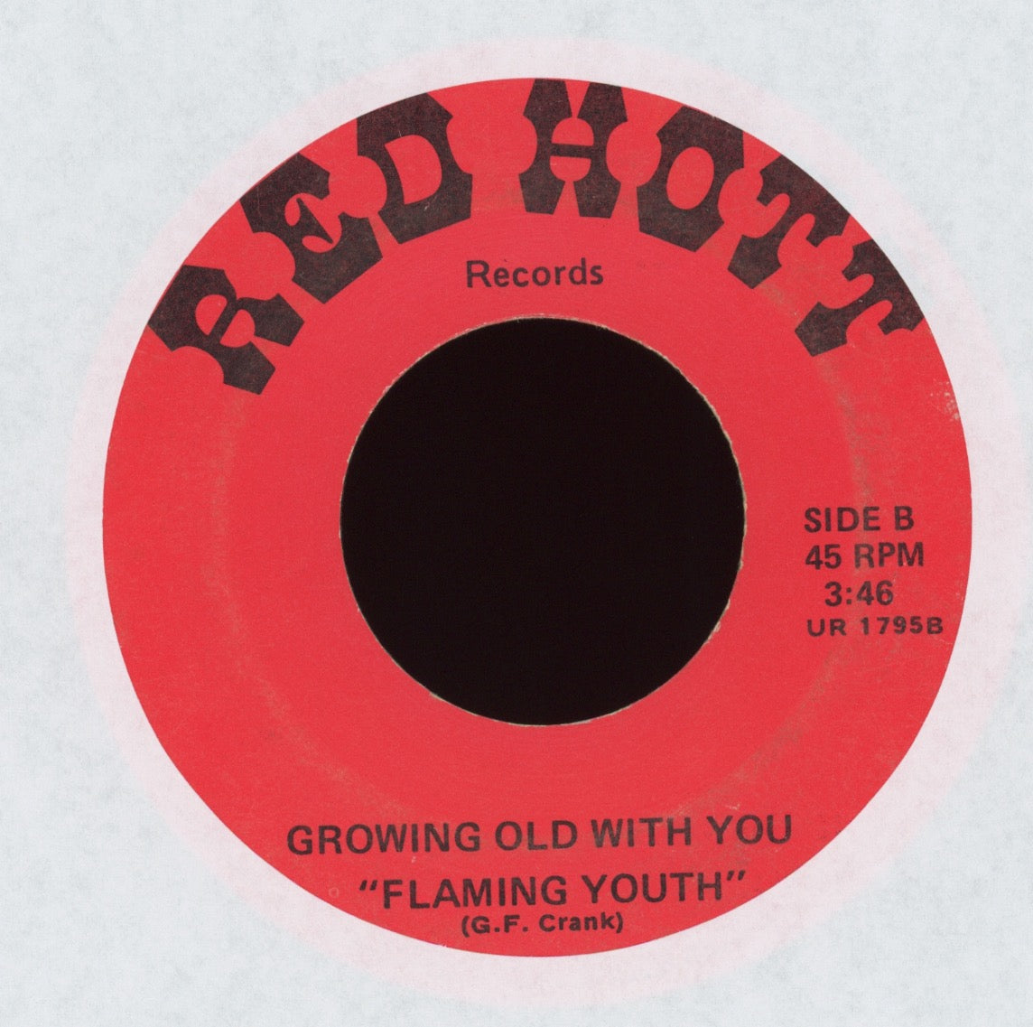 Flaming Youth - My Car on Red Hott