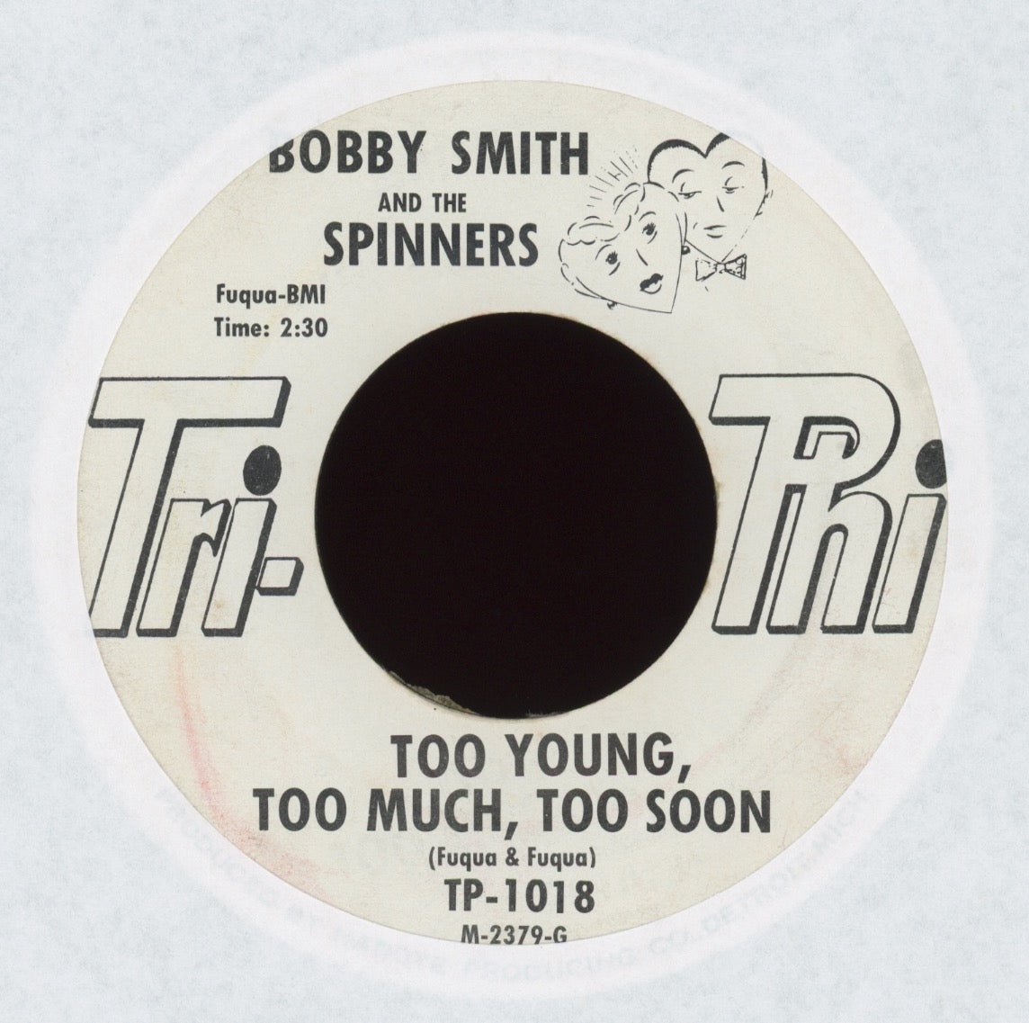 Bobbie Smith - Too Young, Too Much, Too Soon on Tri Phi Promo
