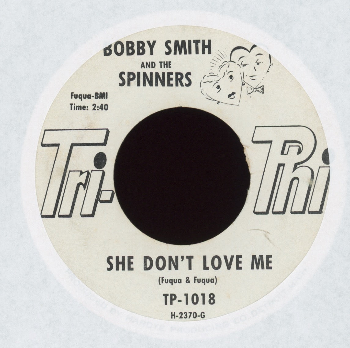 Bobbie Smith - Too Young, Too Much, Too Soon on Tri Phi Promo