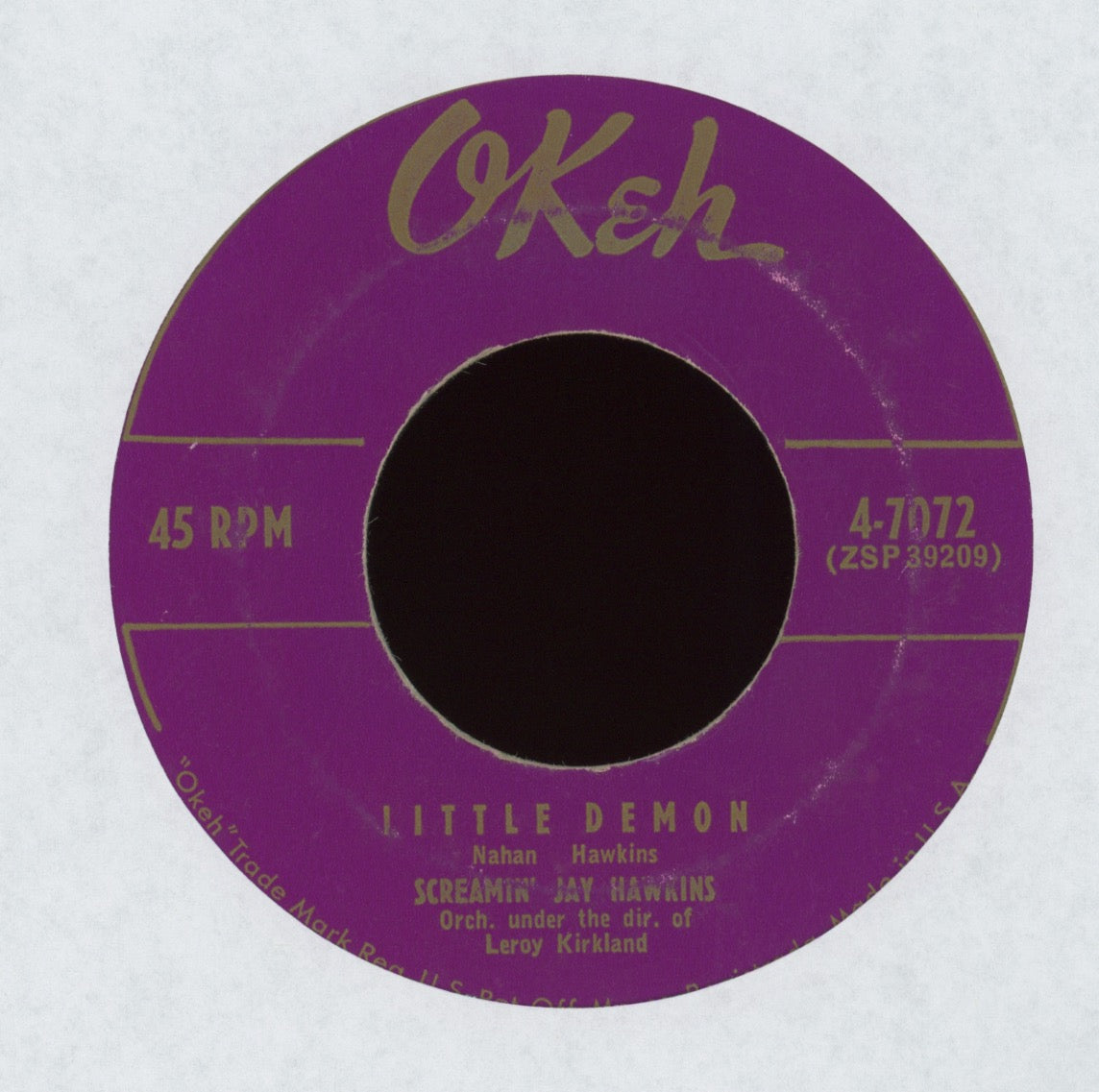 Screamin' Jay Hawkins - I Put A Spell On You on Okeh