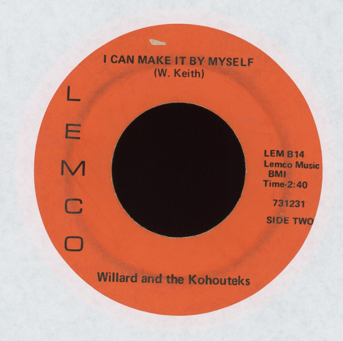 Willard and the Kohouteks - The Purple People Eater on Lemco