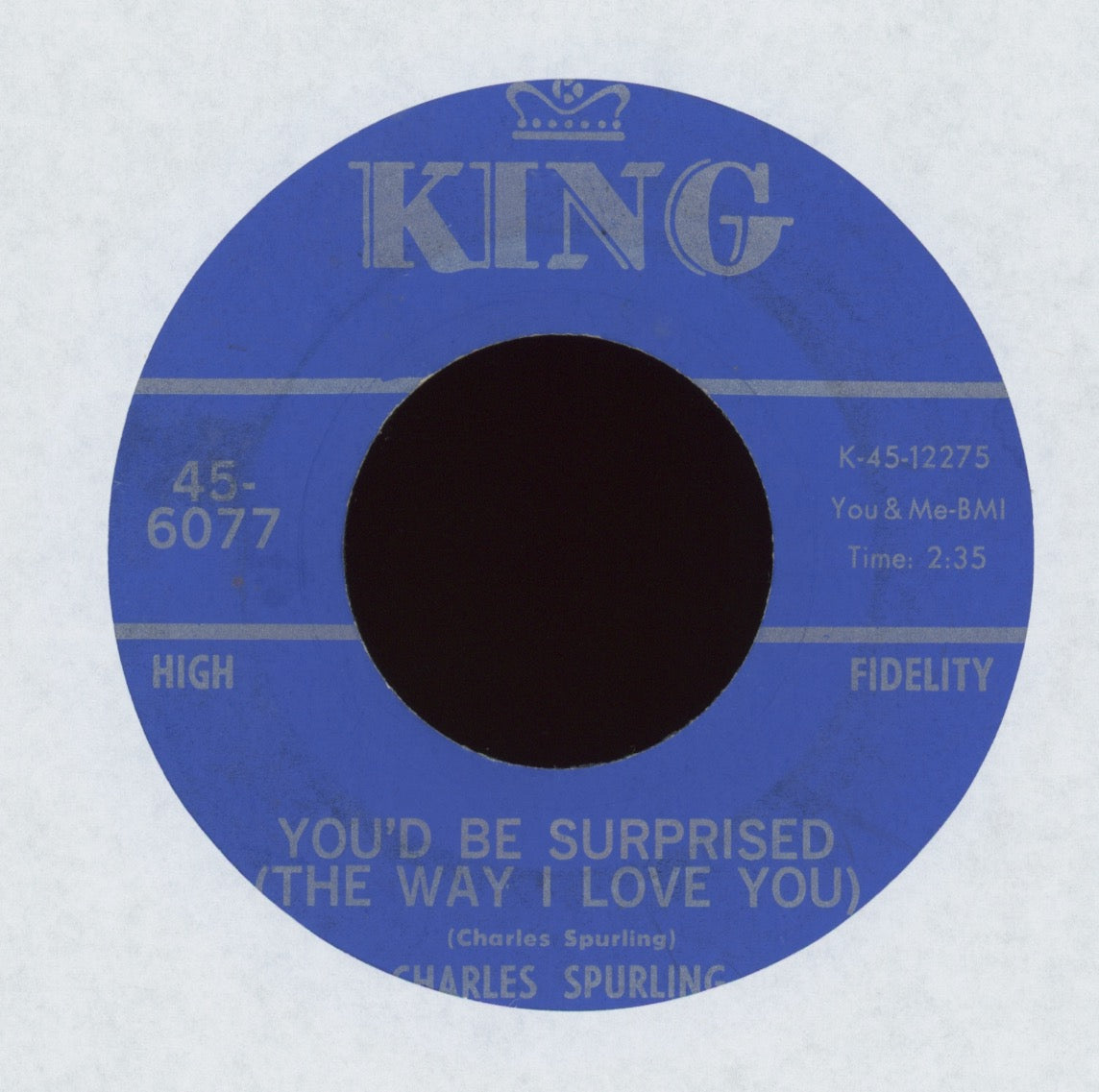 Charles Spurling - Mr. Cool on King