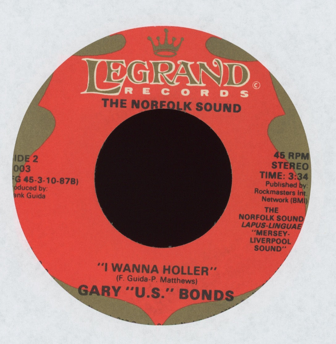 Gary U.S. Bonds -  I Wanna Holler on LeGrand
