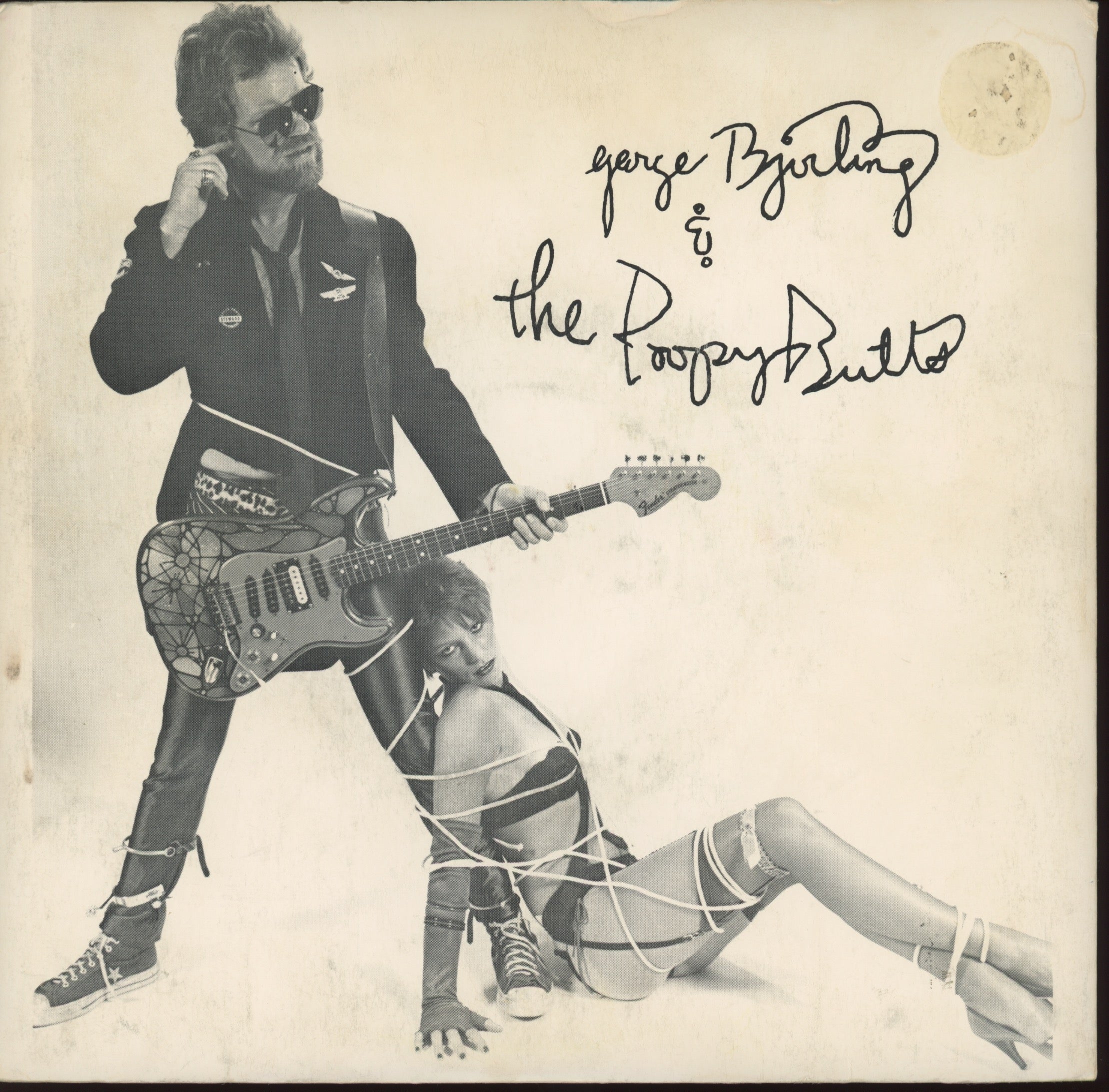 George Bjorling and The Poopy Butts - I Call It Treason on Dark Black