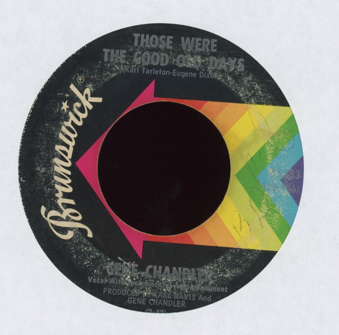 Gene Chandler - There Was A Time on Brunswick